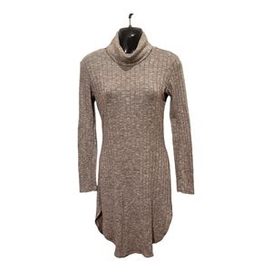 🛍️ UK2LA - Ribbed Long Sleeve  Dress